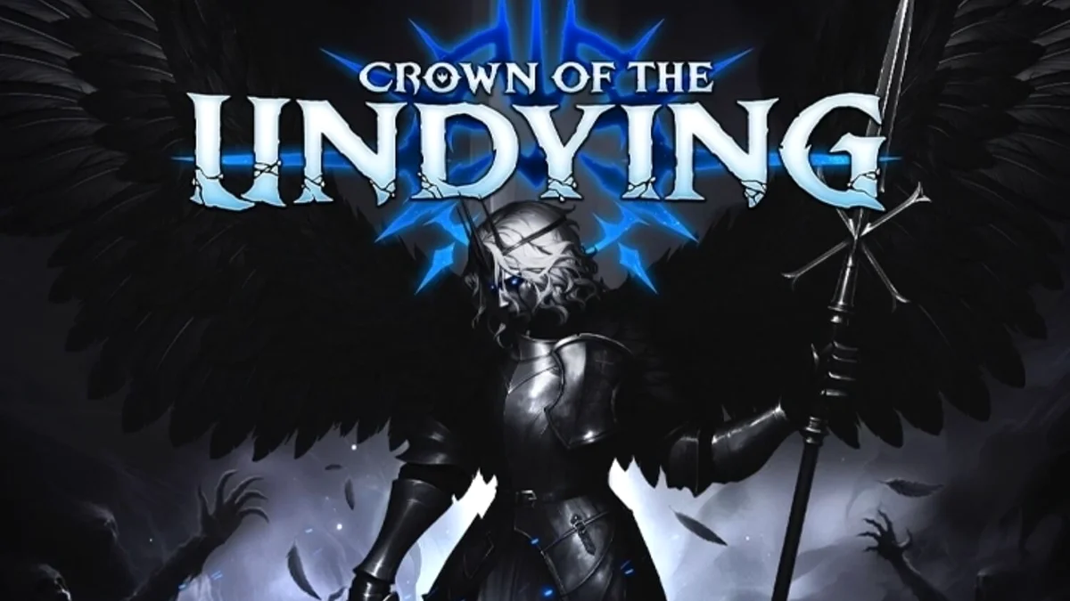 Tampilan visual slot Crown of the Undying dengan tema dark fantasy